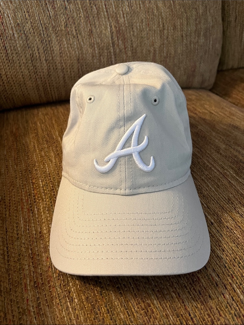 Atlanta "A" Baseball Cap - Cream